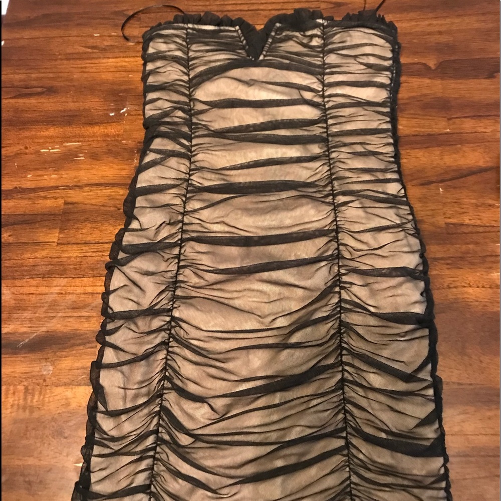 Fashion Nova Mesh Tube dress